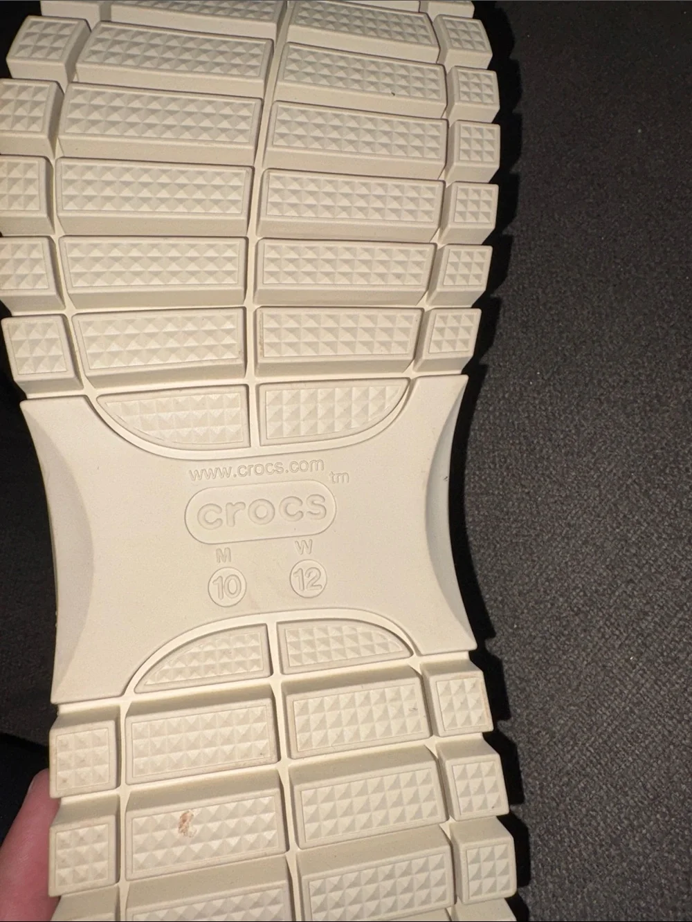 Crocs platform sandal